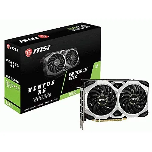 MSI-GTX 1660 TI VENTUS XS 6G OC