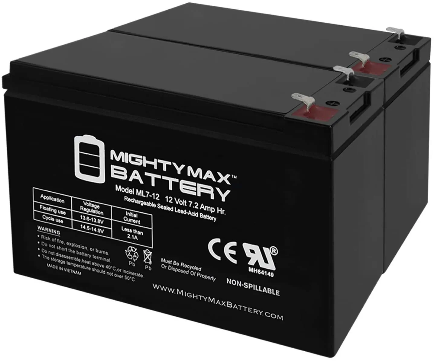 BATTERY TECHNOLOGY-APCRBC157-SLA157