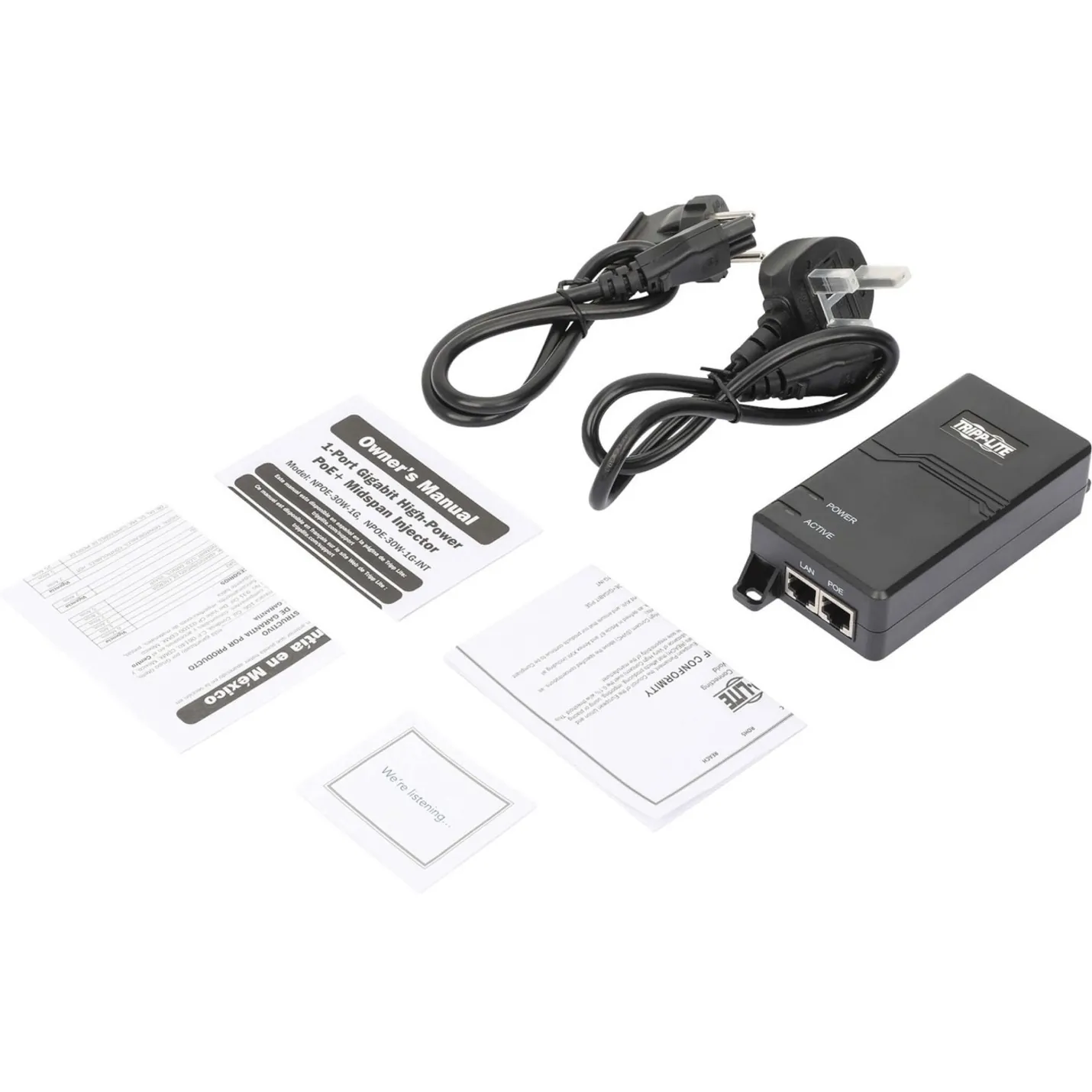 Tripp Lite-NPOE-30W-1G-INT