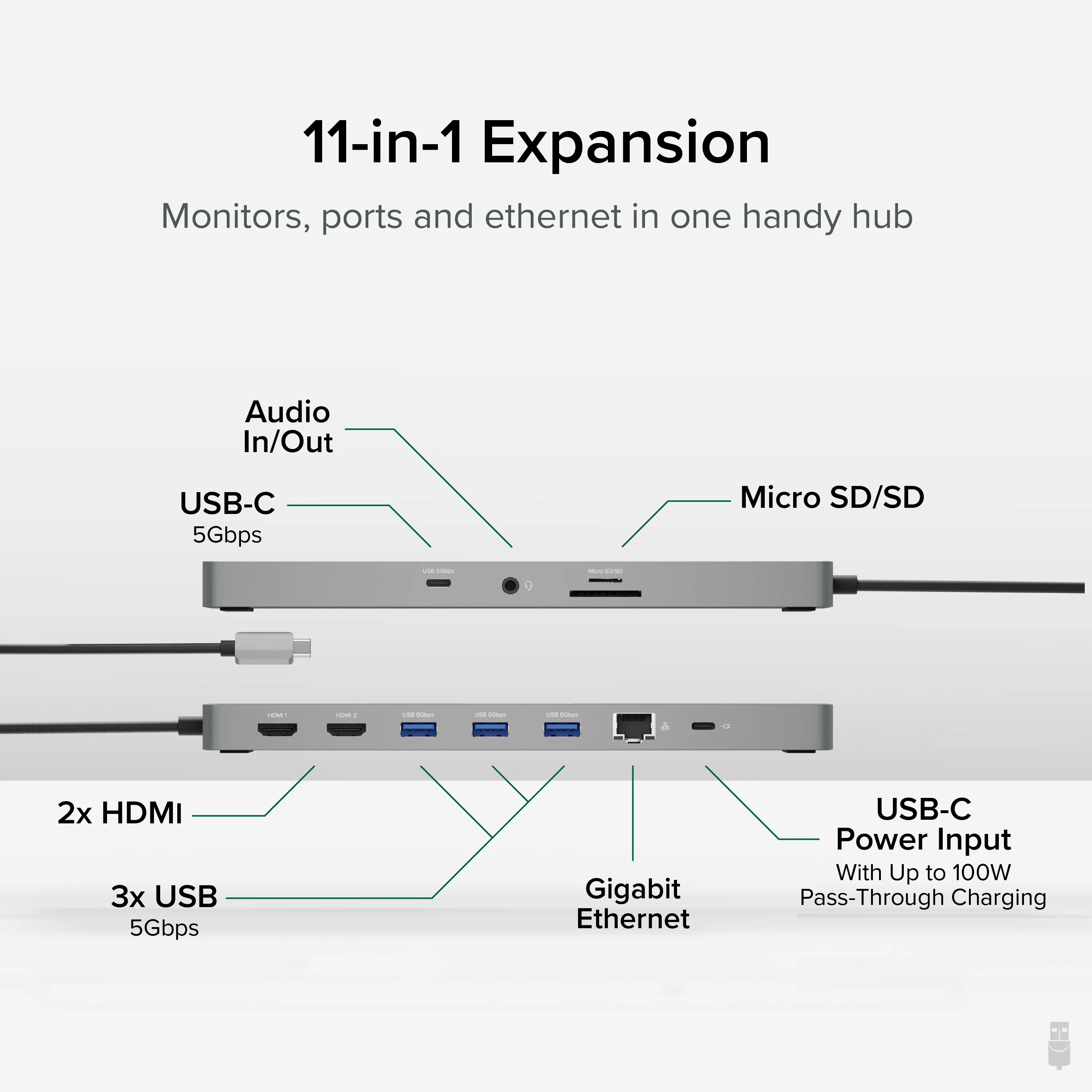 Plugable Technologies-USBC-11IN1E