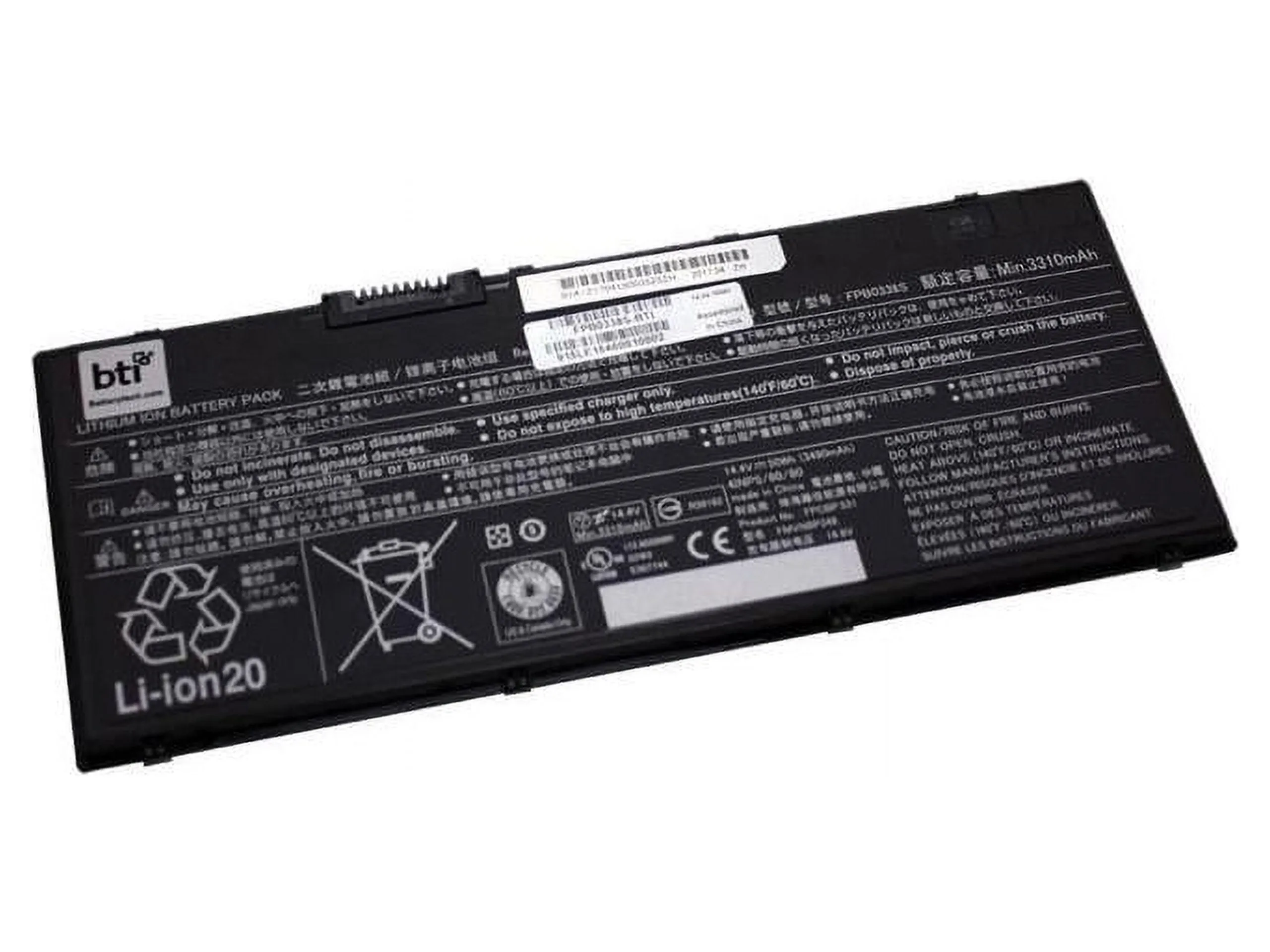 BATTERY TECHNOLOGY-FPB0338S-BTI