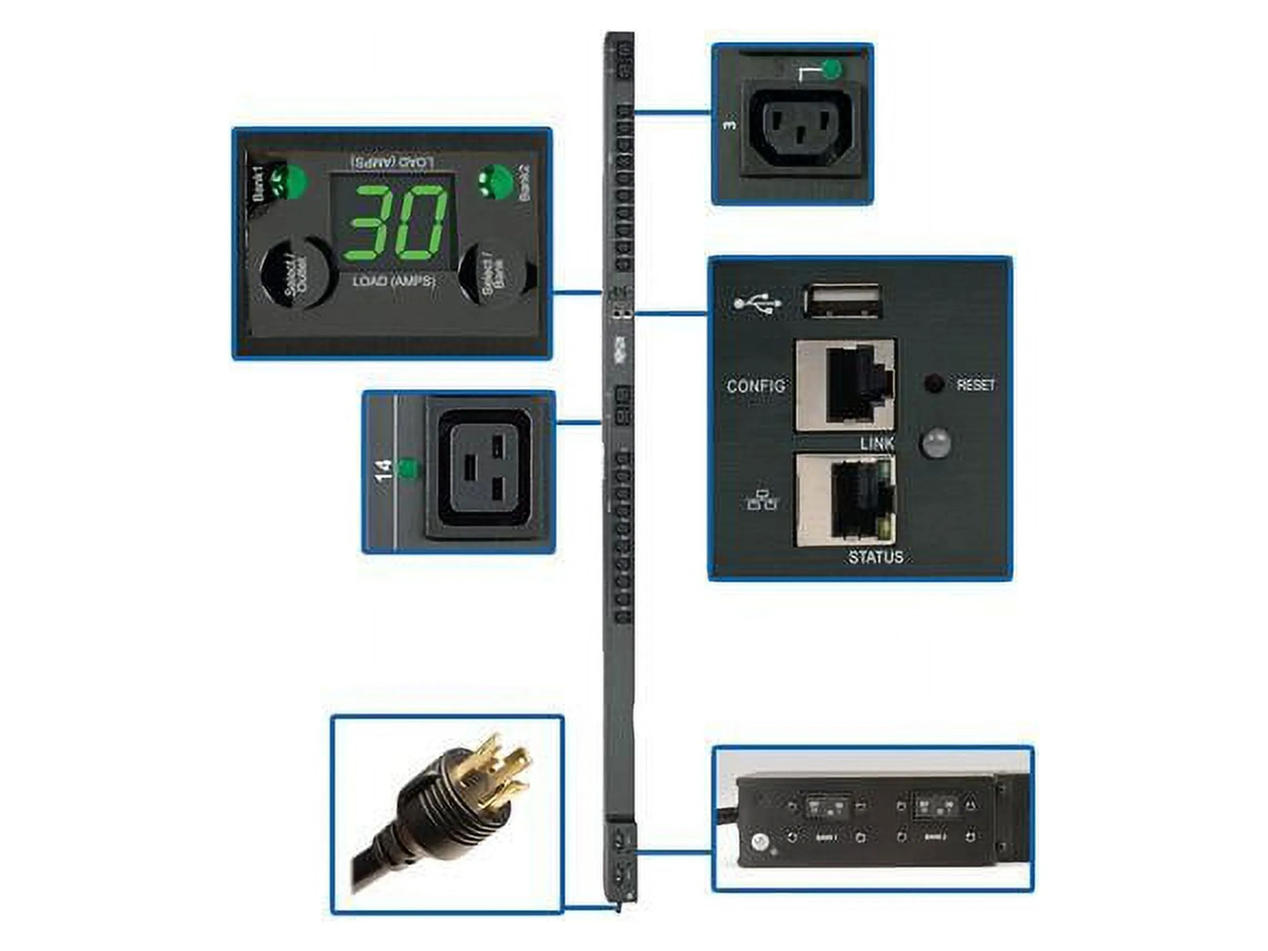 Eaton-PDUMVR30HVNETLX