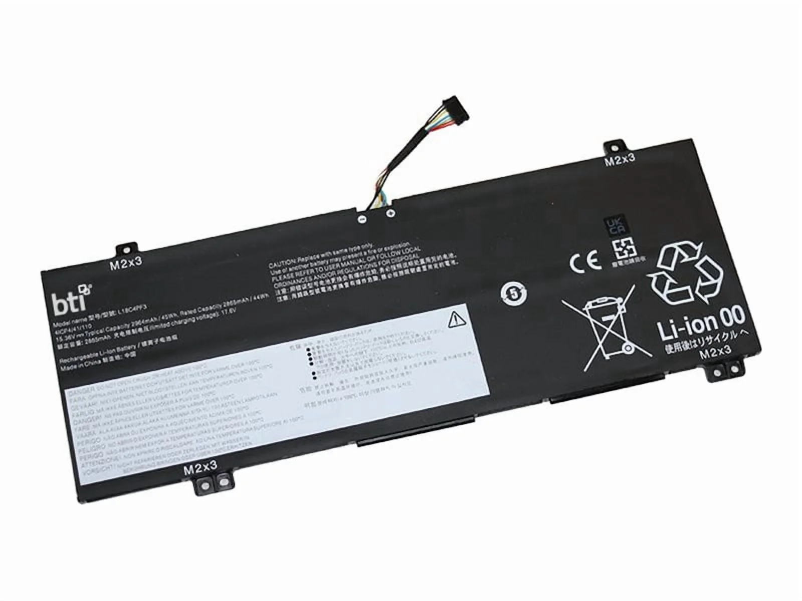 BATTERY TECHNOLOGY-L18C4PF3-BTI